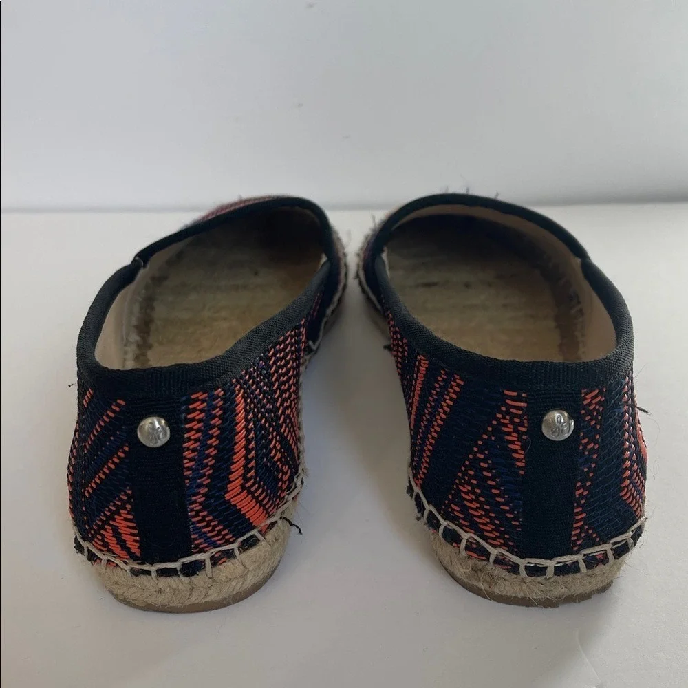 Sam Edelman Navy & Orange‎ Slip On  Espadrilles 8.5